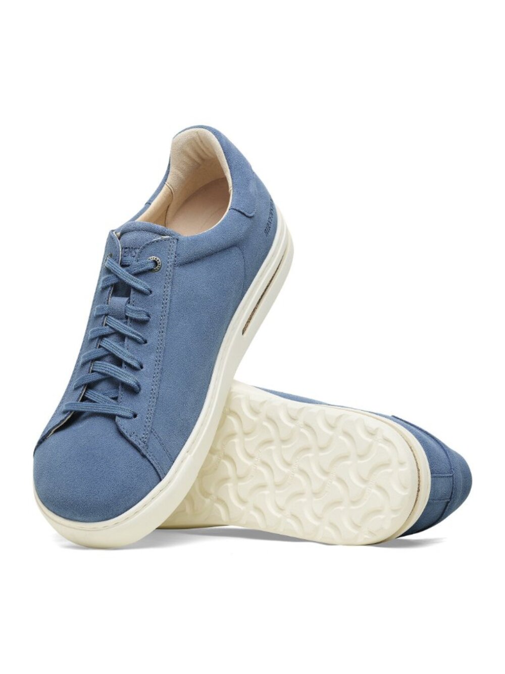 Birkenstock Bend Low Elemental Blue Suede Leather Casual US8 EU39 NWT